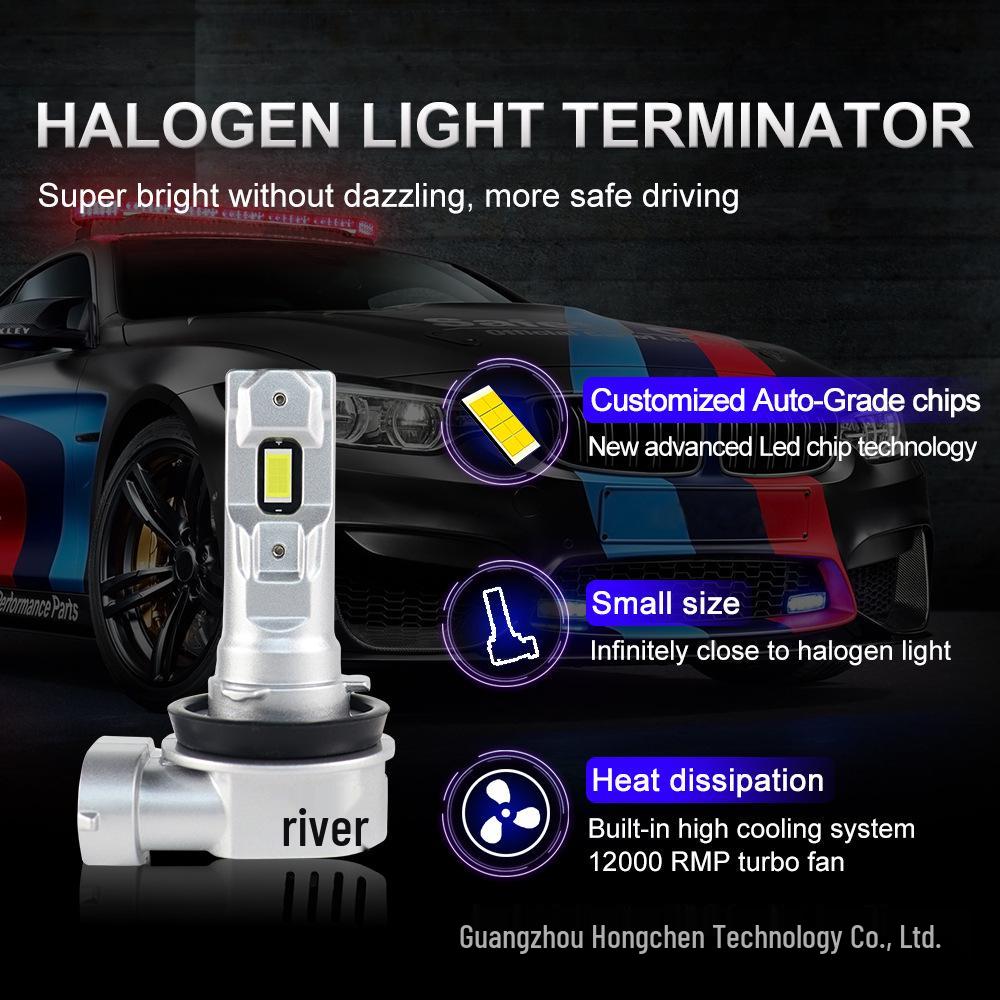 Far auto LED integrat de înaltă luminozitate H1H4H79005 Proiector