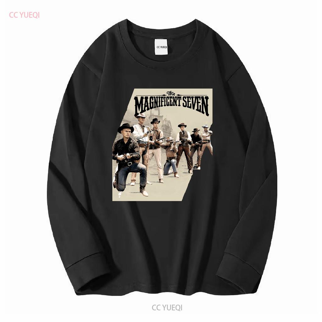 016 THE MAGNIFICENT SEVEN WT T SHIRT SIZE S 5XL Vintage Washed Comfortable Streetwear Unisex Designer Clothes Fashion Homme