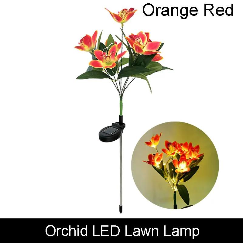 LED Zewnętrzna Solarna Lampa Trawnikowa Sztuczny Motyl Słonecznik Solarne Lampy Gruntowe Ogrodowe Kemping Dekoracja Atmosfery na Przyjęcie Weselne