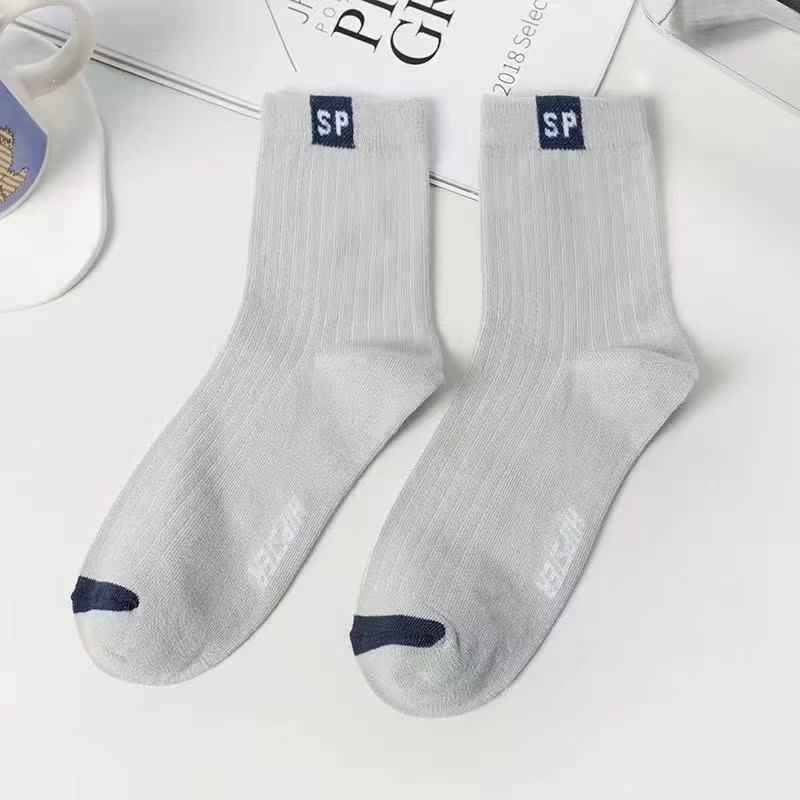 Zhuji Men's Breathable Odor-Resistant High Tube Sports Socks for Autumn and Winter
