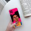 RP57 Poppin Black Girl Phone Case for Motorola Moto G40 G04 G05 One Ace Action  Fusion + Plus Hyper Macro Vision Zoom