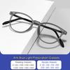 Anti Blue Light Blocking Reading Glasses Women Men Rubber Titanium Anti-Glare Presbyopic Computer Eyeglasses Prescription Glass