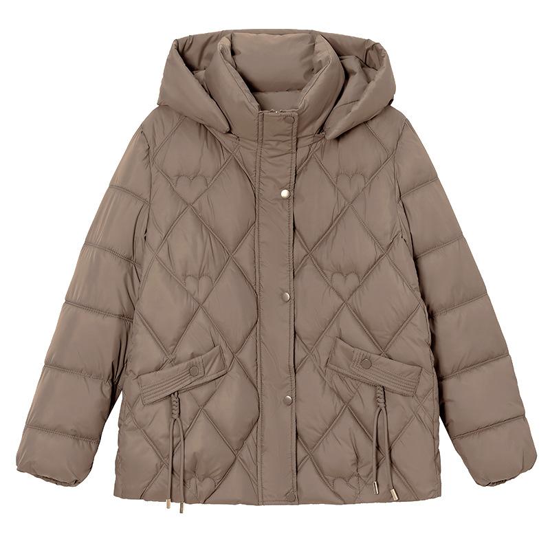 2025 Winter Thickened and Warm Down Padded Jacket Women's Short Cotton Jacket Foreign Style Loose New Padded Jacket