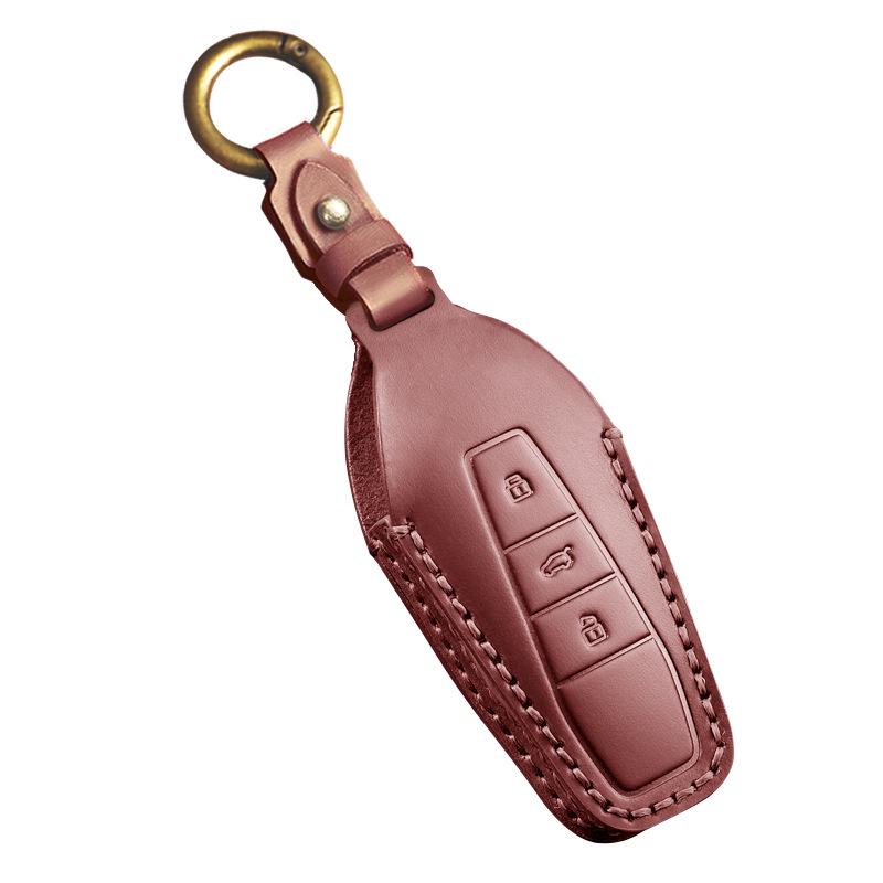 Chery iCAR03 Key Cover 2024 - New Energy Modified Cowhide Jetour Accessory