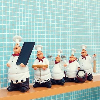 Amerykański Kraj Retro Kreatywny Szef Żywica Rzemiosło Restauracja Kuchnia Kawiarnia Dekoracje Przedmioty Dekoracja Domu Prezent Urodzinowy