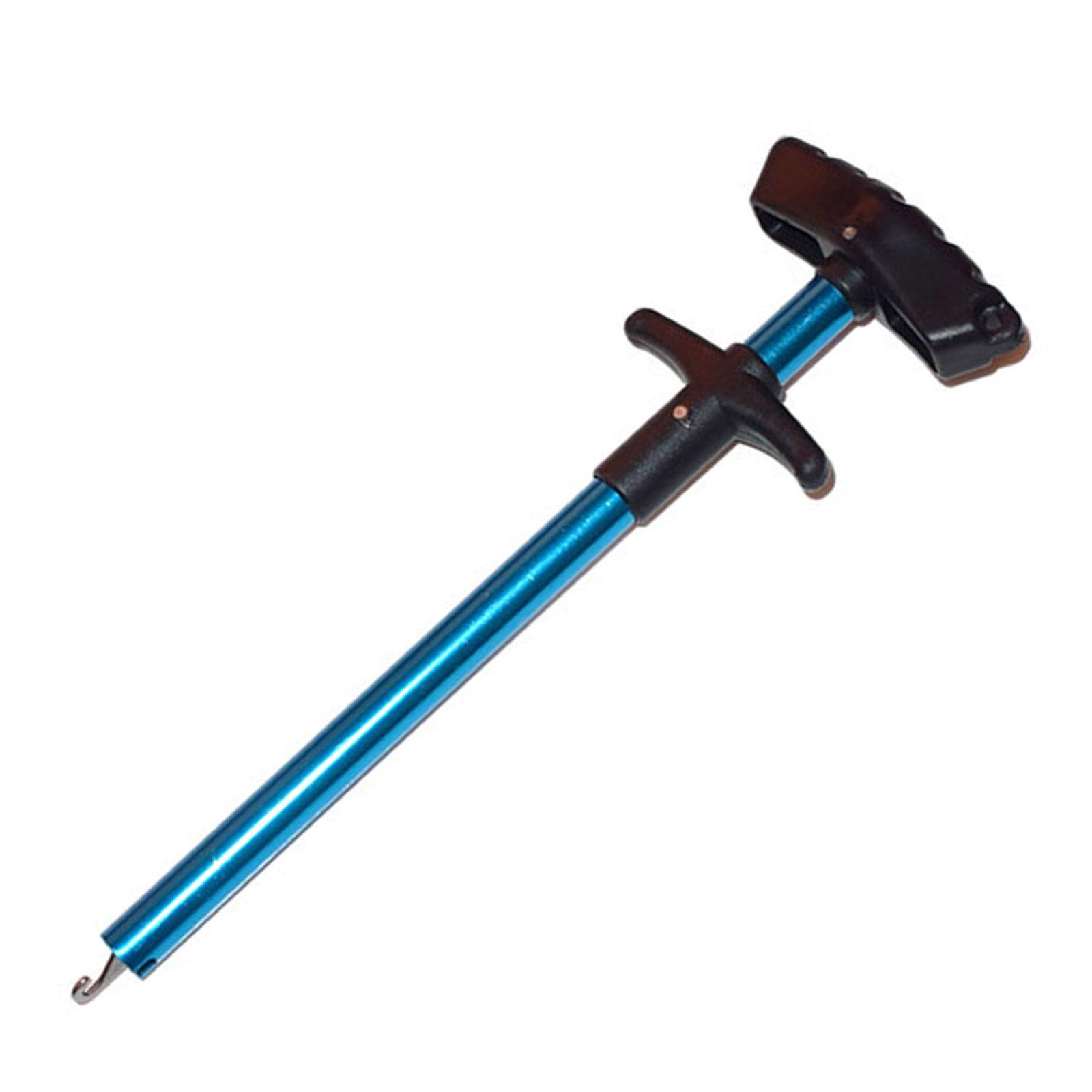 

Portable Fishing Hook Remover Tool Aluminum Tube Fish Hook Extractor Fishing Lure Remover for Safe &Easy Detachment синій