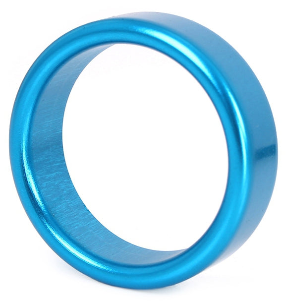 Aluminum Cockring Circle 15mm Blue - Kiotos - Metal Cockrings