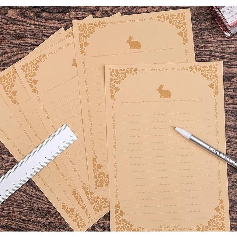 5/10 buc. Plicuri de hârtie kraft vintage pentru hârtie de scrisori, invitație, petrecere de nuntă, pungă, tampoane de scrisori, acoperire, rechizite de birou