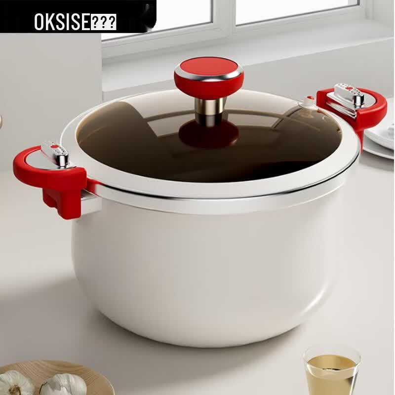 KSISE 26cm Ceramic Micro-Pressure Soup Pot