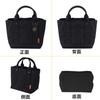 Tragetasche für Damen und IC-Kartenhalter bei den 3 Mini-Tragetaschen Lunch Mehrfach-Unisex [DOTTI VEN] Herren, klein, Boden, leichtgewichtig, Fächer, Tasche,