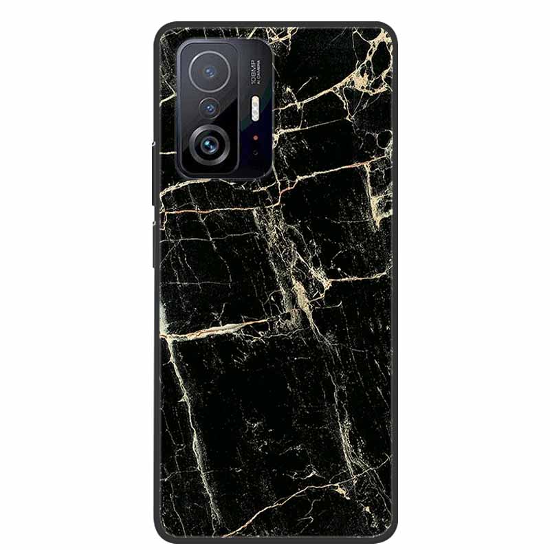 For Xiaomi 11T Pro Case Marble Soft Silicone Back Case for Xiaomi mi 11T Pro Phone Cover for Xiaomi 11 T Pro 2021 Coque Funda
