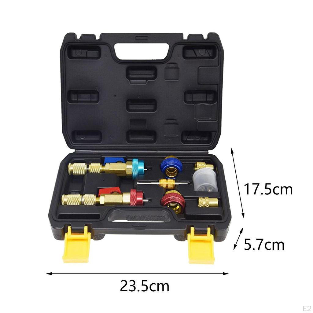 Valve Core Remover Accessories for R22 R1234yf with Storage Box Convenient Sturdy Parts