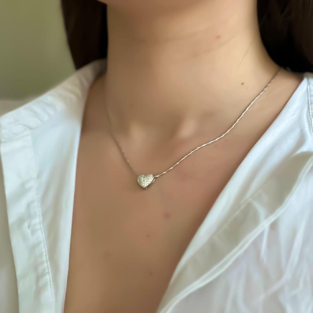 Silver Pendant with Cubic Zirkonia (2143666)
