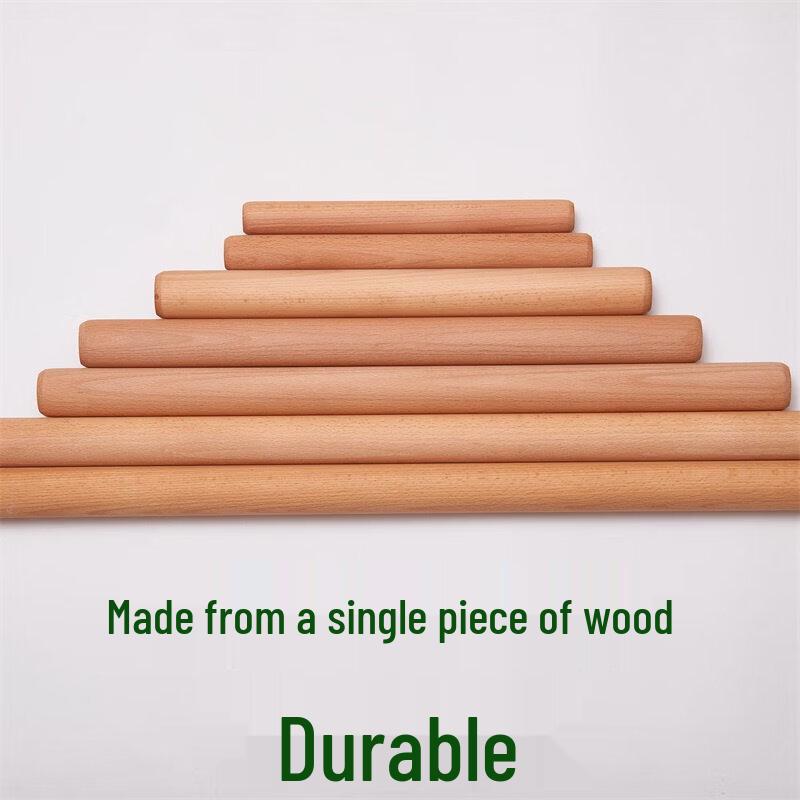 Caizhi Beech Wood Rolling Pin