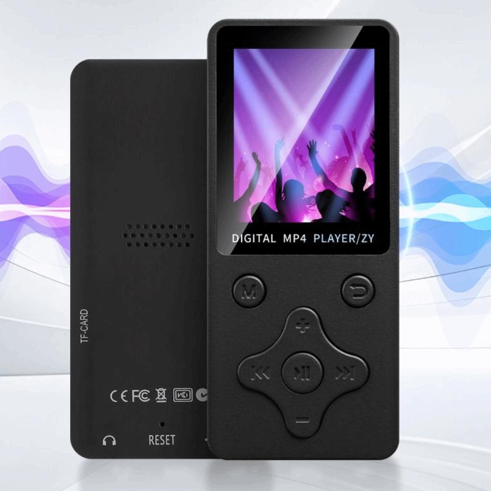 Solid Color MP4 Music Player Long Strip Mini Music Player Portable Student MP3  Men Women