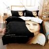 Celine Dion Bedding Set 3D Print Music Star 3PCS Duvet Cover Pillowcase Bedroom Decor For Adults Music Lovers Pop quarto