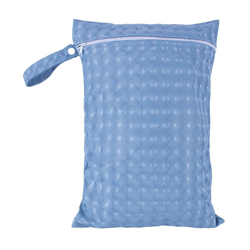 Recycled PU Travel Storage Bag with Separate Compartment for Clothing & Toiletries