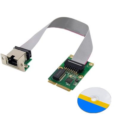 PCIE Network Card M.2 A+E To RTL8111F Gigabit Ethernet Card Single Port RJ45