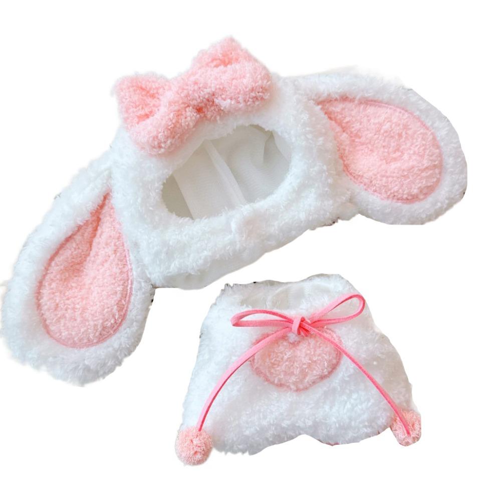 

Комплект Кролика Одежда для куклы Лабубу Комбинезоны 10 см Одежда для хлопковой куклы Детский подарок rabbit