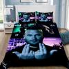3D Print 2/3pcs JuL Bedding Sets Skin Friendly Soft JuL C'est Pas Duvet Covers Comfortable And Lovely Suitable For All Ages