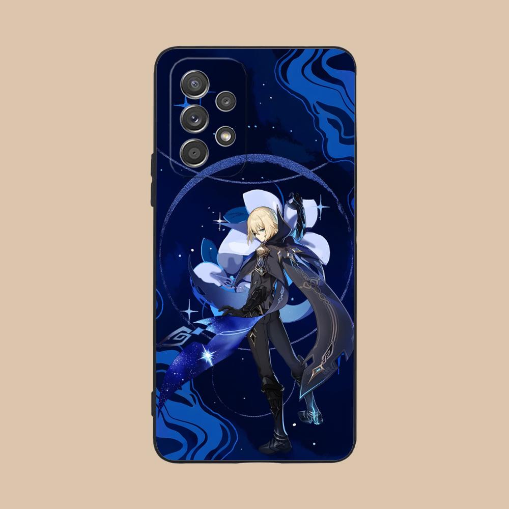 

Game GI Dainsleif Phone Case for Samsung Galaxy M55 54 42 35 34 33 32 23 22 15 14 13 12 F55 5G Soft TPU Shockproof Cover Galaxy F04