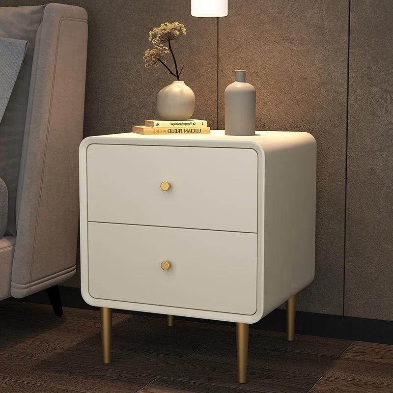 Storage Organizer Bedsides Table Drawers Unique Wood Italian Laden Desk Night Stands Trendy