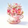 Pop Up Design Pop Up Greeting Card Multicolor Handmade Greeting Card  for Wedding