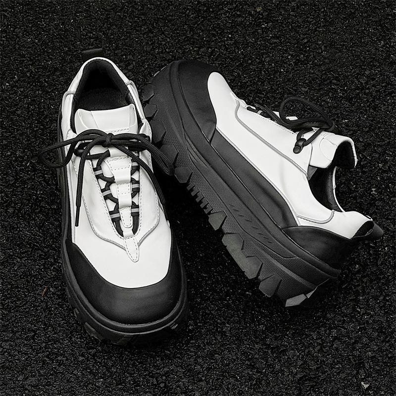 3625 high street thick baseplate shoes men's four-season versatile men's shoes spring new Guochao casual niche shoes