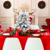 Koiueyw Artificial Christmas Tree 60 Snow-Covered With Led Lighting