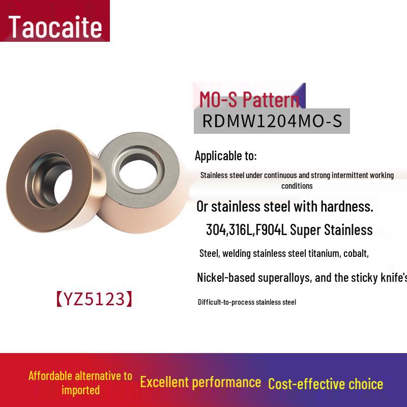 CNC Stainless Steel Impact & Wear Resistant Lathe Blade with Anti-Chipping Carbide Insert