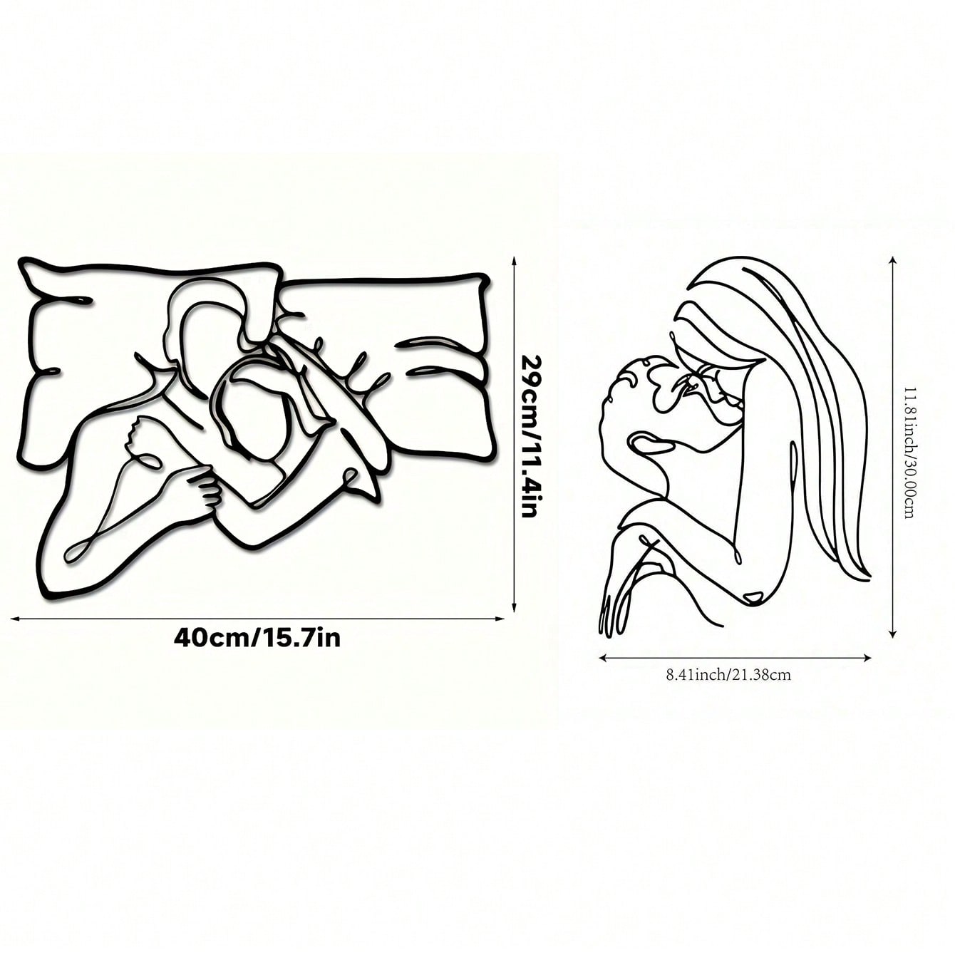 Настенное искусство из кованого железа Металлический декор для дома Рождественский Пасхальный Праздничный Подарок