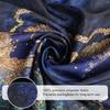 Marble Shower Curtain, Blue Marble Shower Curtain Set, Abstract Navy Blue Gold Glitter Veins Texture Marble Shower Curtains For