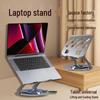 360° Rotating Metal Laptop & Tablet Stand with Lifting and Folding Cooling Base