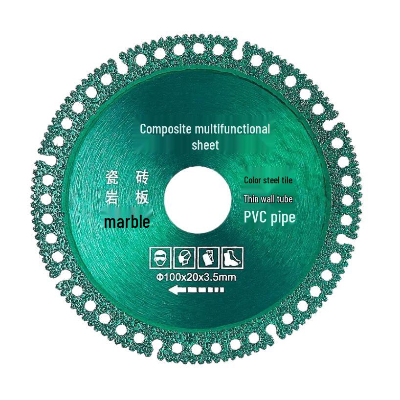 Multi-functional Brazed Cutting Disc for Tile and Slabs