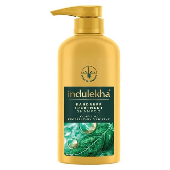 Indulekha Anti Dandruff Shampoo 650 Ml|| for Dandruff Control|| With Pudina| Amla|| Rosemary OIl - Paraben Free|| For Men & Women