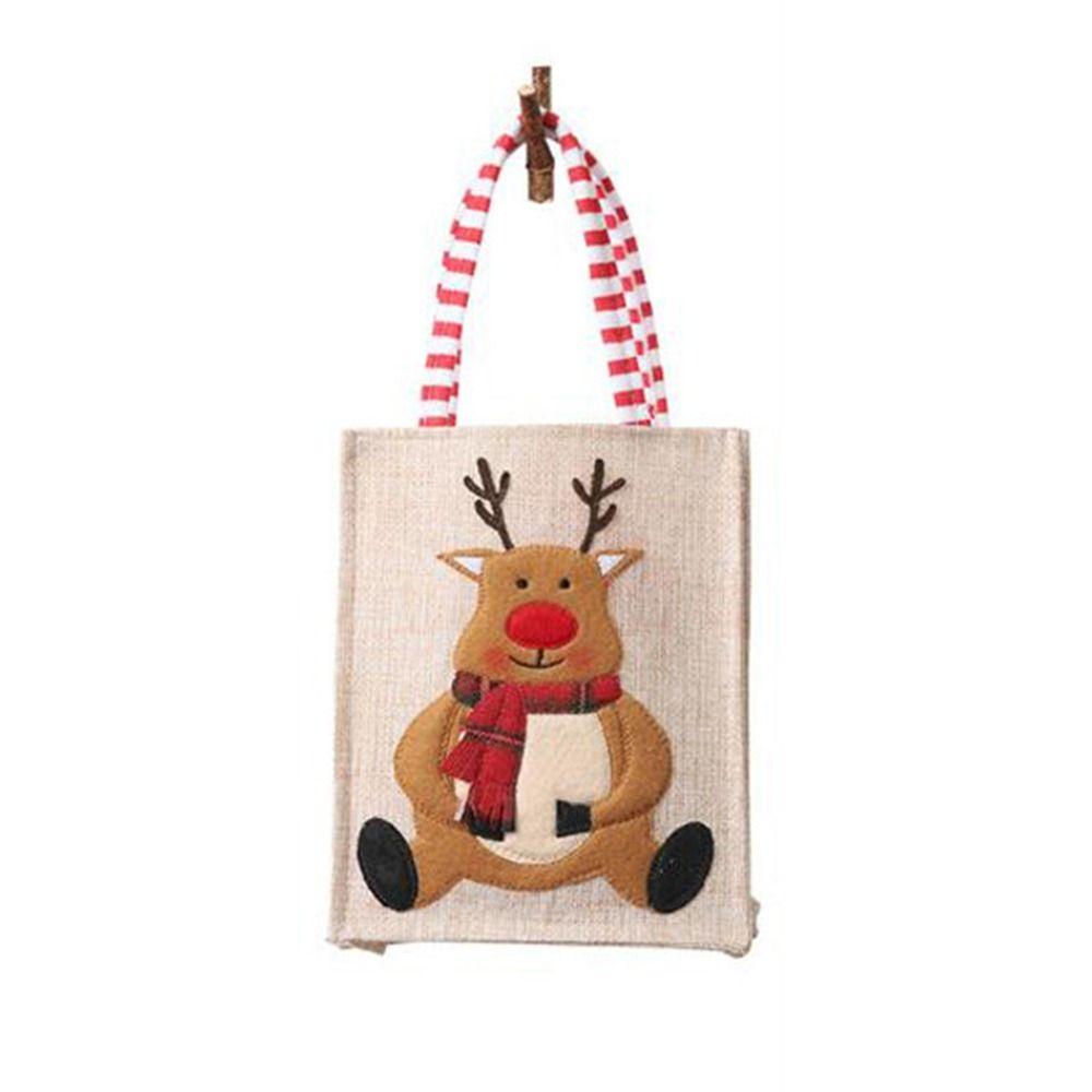 Student Sacks Women Casual Children Candy Canvas Bag Christmas Tote Bag Gift Bags Shopping Bag
