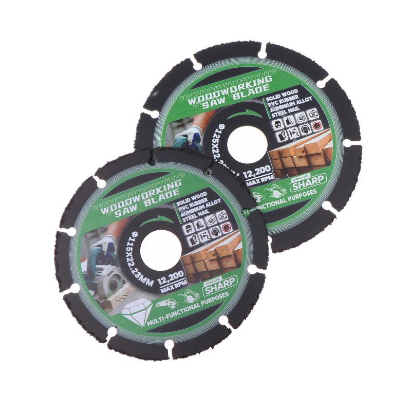 115 mm/125 mm Sagblad Multiverktøy Trekutter Vinkelsliper For Tre Karbid Sagblader