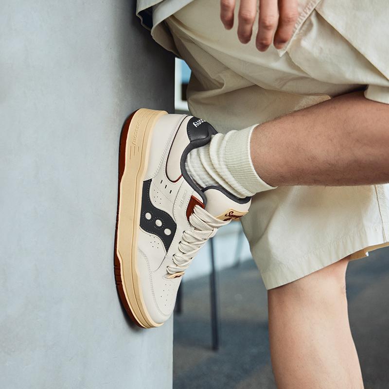 SAUCONY Chilltime Retro Comfortable Non-Slip Low-Top Casual Urban Commuting Running Shoes Unisex Sneaker Milan-Red S79045-10