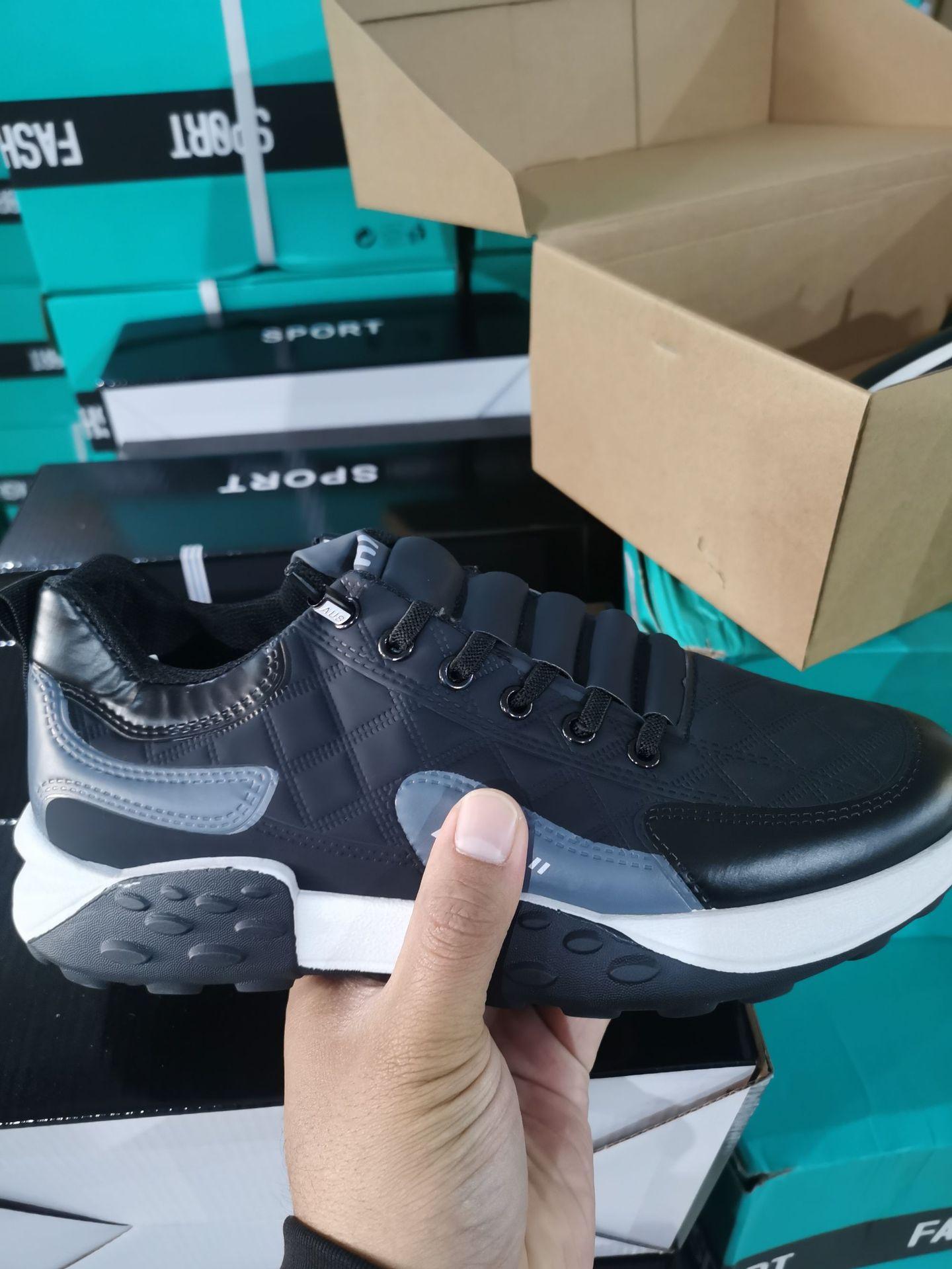 Большие размеры платформы папы обувь мужская обувь удобные беговые модные дышащие — фото 10