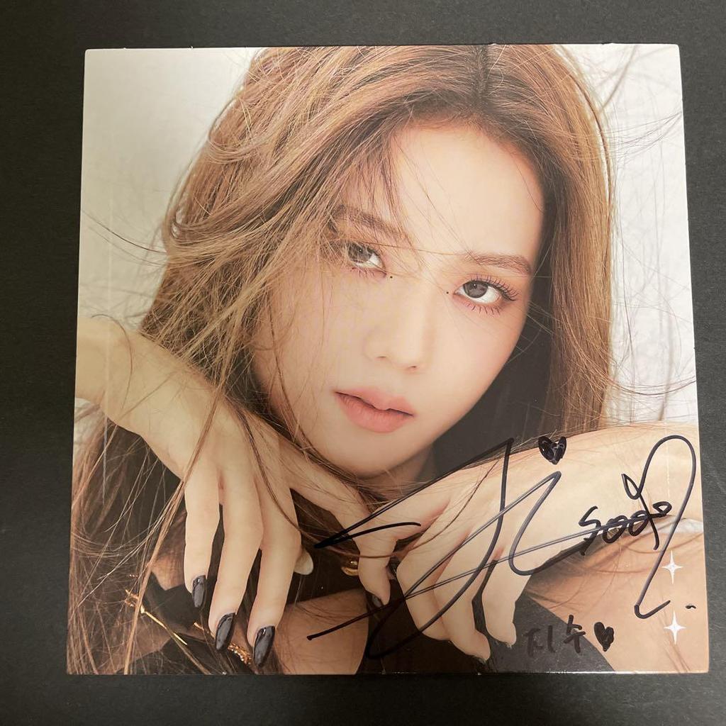 [USED] Blackpink Jisoo Autograph