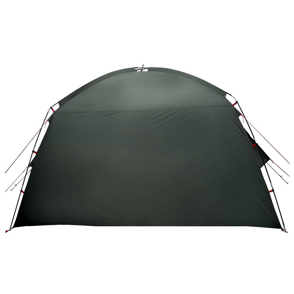Cabin Tent with Roof Olive Green 300 x 210 x 156 cm Polyester