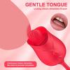 3-in-1 female masturbation rose sex toy Clit Clintoris G-point thrust Dildo oral sex Vibrator G-point stimulation licking erotic