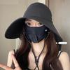Wide Brims Sun Hat Sun Protective Spring Sun Hat Open Top Hat for Women Fishing