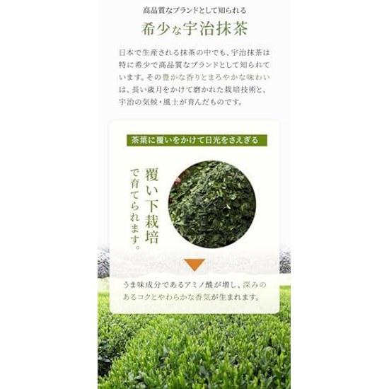 Ito Kyuemon Uji Matcha Cappuccino Foaming Powder Stick 12g18 Pieces Bulk Latte Gift Birthday Present