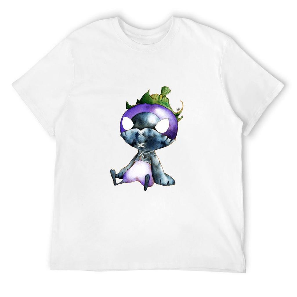 Eggplant Knight T-Shirt kawaii clothes oversized t shirt anime figures Short sleeve tee men
