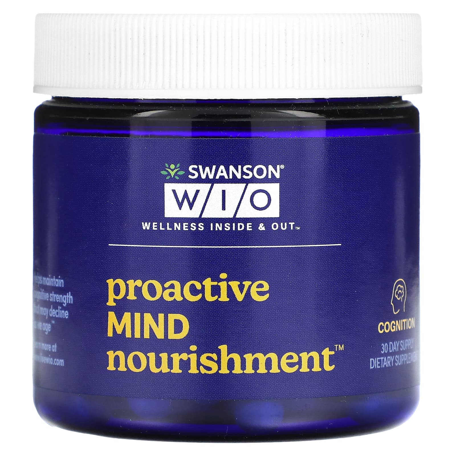 

Proactive Mind Nourishing, Veggie Capsules 30