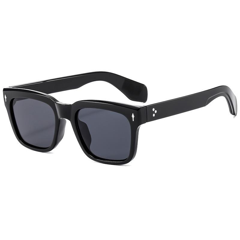 

Latest Square Sunglasses for Women Classic Vintage Designer Fashion Sun Eyeglasses Green Shades UV400 Men Luxurious Brand Male Female as picture