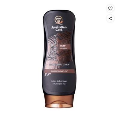 Australian Gold Accelerator Dark Tanning Lotion Bronzer, 237ml, 1 Pcs