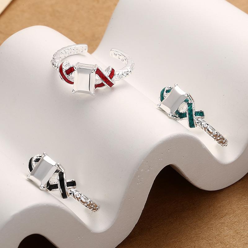 Lindon Classic Copper Alloy Ring Ladies Jewelry Wedding Promise Party Gift