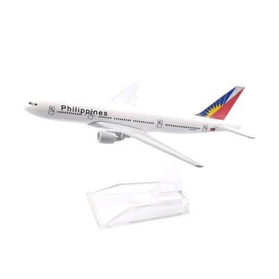 1/400 Scale 16cm Philippines Boeing 777 Aircraft Model Planel Airplane Diecast Metal Planes